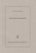 Cover-Bild zum Titel 'Über den Humanismus' von 'Martin Heidegger'