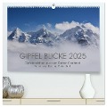 Gipfel Blicke (hochwertiger Premium Wandkalender 2025 DIN A2 quer), Kunstdruck in Hochglanz - Bettina Schnittert