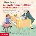 Cover-Bild zum Titel 'Das Grosse Mozart-Album Für Kleine Ohren.' von 'Marko Simsa'