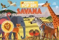 Cover-Bild zum Titel 'Savana. Natura pop-up!' von 'David Hawcock'