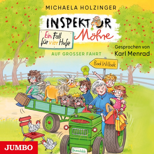 Inspektor Möhre - ein Fall für vier Hufe. Auf großer Fahrt [Band 3 (Ungekürzt)] - Michaela Holzinger