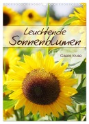 Cover-Bild zum Titel 'Leuchtende Sonnenblumen (Wandkalender 2026 DIN A3 hoch), CALVENDO Monatskalender' von 'Gisela Kruse'