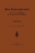 Cover-Bild zum Titel 'Der Entropiesatz oder der zweite Hauptsatz der mechanischen Wärmetheorie' von 'Na Hort'