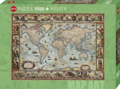 Cover-Bild zum Titel 'WILLEM BLAEU WORLD, HEYE Puzzle von Adam Shaw' von ''