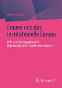 Cover-Bild zum Titel 'Frauen und das institutionelle Europa' von 'Beate Hoecker'