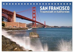 Cover-Bild zum Titel 'San Francisco - Traumstadt in Kalifornien (Tischkalender 2026 DIN A5 quer), CALVENDO Monatskalender' von 'Melanie Viola'