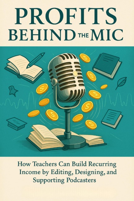 Profits Behind the Mic How Teachers Can Build Recurring Income by Editing, Designing, and Supporting Podcasters - Alina Westbrook