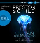 Cover-Bild zum Titel 'OCEAN - Insel des Grauens' von 'Douglas Preston, Lincoln Child'