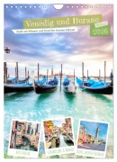 Cover-Bild zum Titel 'Venedig und Burano, Stadt am Wasser und Insel der bunten Häuser (Wandkalender 2026 DIN A4 hoch), CALVENDO Monatskalender' von 'Tilo Grellmann Photography'
