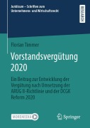 Cover-Bild zum Titel 'Vorstandsvergütung 2020' von 'Florian Timmer'