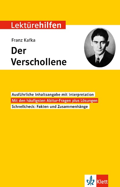 Lektürehilfen Franz Kafka, Der Verschollene - 