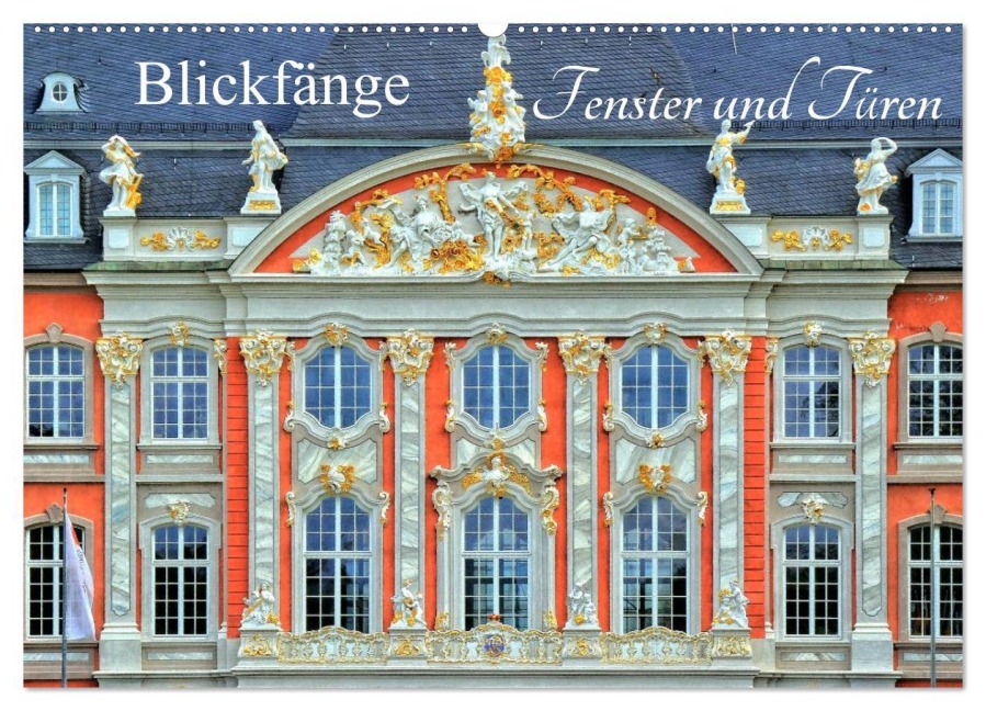 Blickfänge - Fenster und Türen (Wandkalender 2026 DIN A2 quer), CALVENDO Monatskalender - Arno Klatt