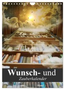 Cover-Bild zum Titel 'Wunsch- und Zauberkalender (Wandkalender 2026 DIN A4 hoch), CALVENDO Monatskalender' von 'Elisabeth Stanzer'
