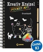 Cover-Bild zum Titel 'Kreativ-Kratzel Pocket Art: Gruselspaß' von ''