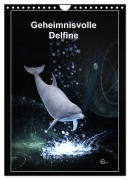 Cover-Bild zum Titel 'Geheimnisvolle Delfine (Wandkalender 2026 DIN A4 hoch), CALVENDO Monatskalender' von 'Gerhard Franz'