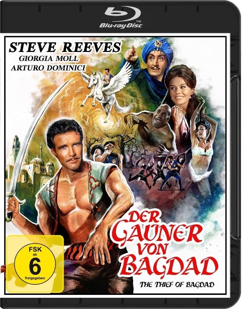 Der Gauner von Bagdad - Augusto Frassinetti, Filippo Sanjust, Bruno Vailati, Douglas Fairbanks, Carlo Rustichelli