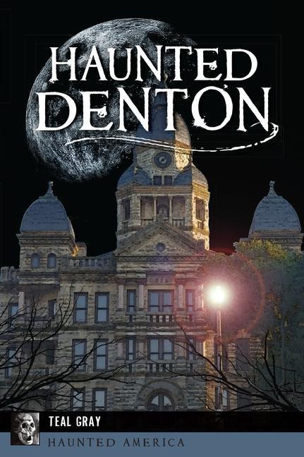 Haunted Denton - Teal Gray
