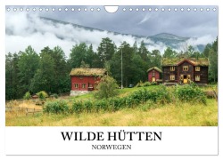 Wilde Hütten Norwegen (Wandkalender 2025 DIN A4 quer), CALVENDO Monatskalender - Wildeyes Wildeyes