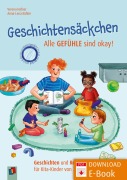 Cover-Bild zum Titel 'Geschichtensäckchen - Alle Gefühle sind okay!' von 'Verena Hafner'