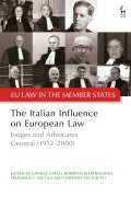 Cover-Bild zum Titel 'The Italian Influence on European Law' von ''