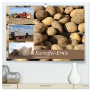 Cover-Bild zum Titel 'Kartoffel-Ernte - hautnah erleben (hochwertiger Premium Wandkalender 2026 DIN A2 quer), Kunstdruck in Hochglanz' von 'SchnelleWelten SchnelleWelten'