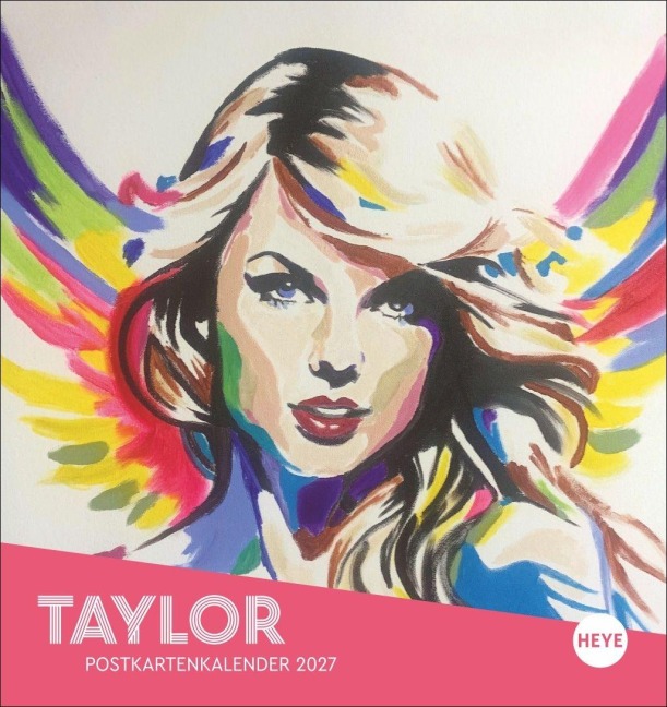 Taylor Postkartenkalender 2027 - 