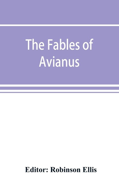 The fables of Avianus - 