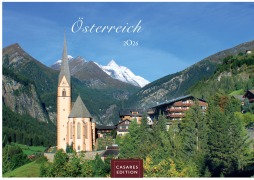 Cover-Bild zum Titel 'Österreich Kalender 2026 - Wandkalender | Fotokalender | Österreich Kalender | Alpenkalender | Alpenländer 24x35cm - Atemberaubende Landschaften | . mit Bildern von Wien, Salzburg, Tirol & mehr' von ''