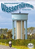 Cover-Bild zum Titel 'Geburtstagskalender Wassertürme (Wandkalender immerwährend DIN A3 hoch)' von 'Birgit Seifert'