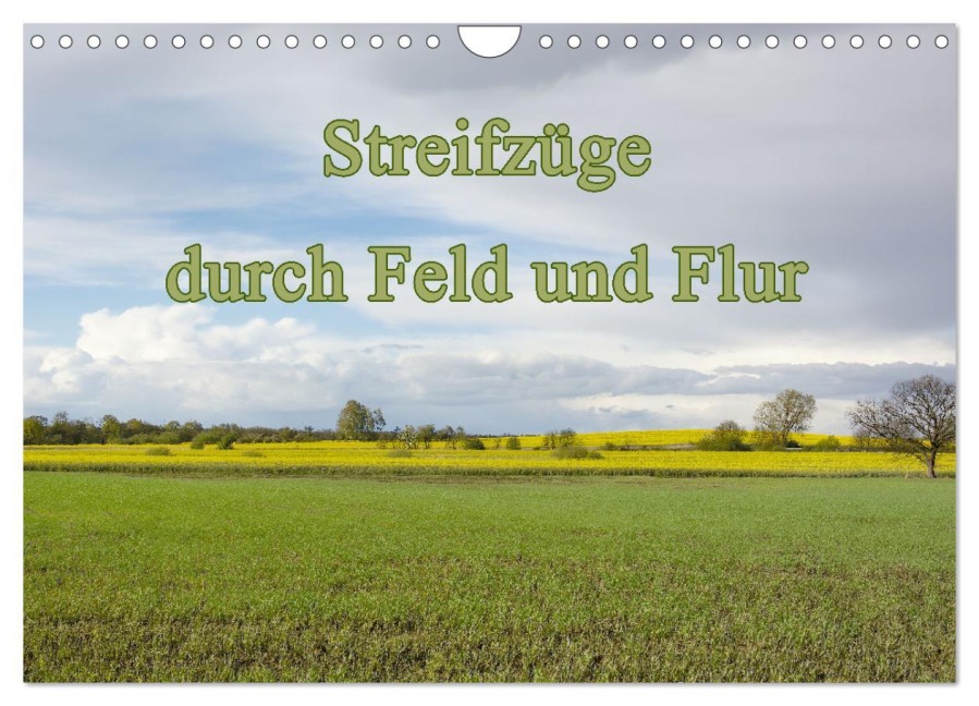 Streifzüge durch Feld und Flur (Wandkalender 2026 DIN A4 quer), CALVENDO Monatskalender - Johann Pavelka
