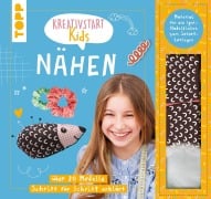 Cover-Bild zum Titel 'Kreativstart Kids Nähen. Anleitungsbuch und Material' von 'Ina Andresen'