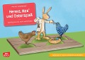 Cover-Bild zum Titel 'Henne, Has' und Osterspaß. Erzählschienen-Figurenset' von 'Helga Fell'