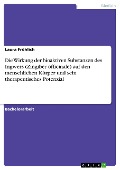 Die Wirkung der bioaktiven Substanzen des Ingwers (Zingiber officinale) auf den menschlichen Körper und sein therapeutisches Potenzial - Laura Fröhlich