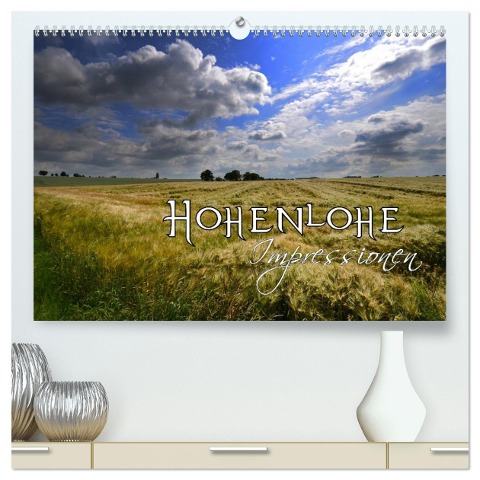 Hohenlohe Impressionen (hochwertiger Premium Wandkalender 2024 DIN A2 quer), Kunstdruck in Hochglanz - Simone Mathias