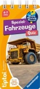 Cover-Bild zum Titel 'tiptoi® Wieso? Weshalb? Warum? Quiz - Spezialfahrzeuge' von ''