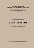 Cover-Bild zum Titel 'Arbeitsrecht' von 'Walter Kaskel'