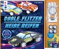 Cover-Bild zum Titel 'Coole Flitzer, heiße Reifen - Bastle dir deine Racing Cars selbst!' von 'Gerd Peschke'