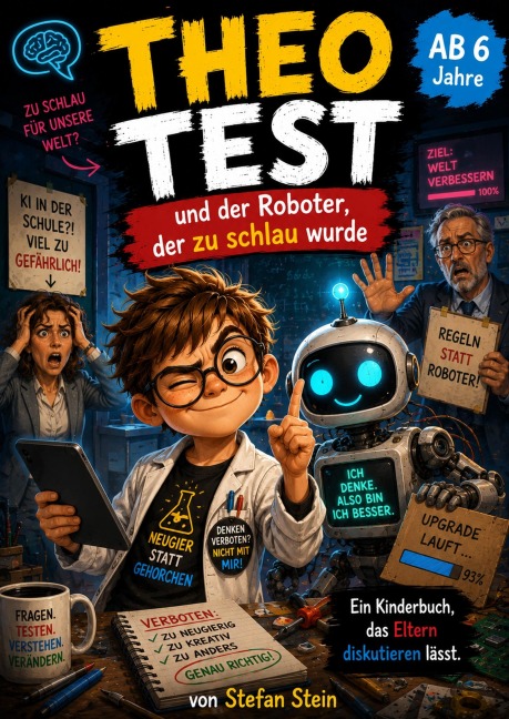 Theo Test und der Roboter, der zu schlau wurde - Stefan Stein