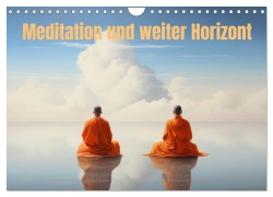 Cover-Bild zum Titel 'Meditation und weiter Horizont (Wandkalender 2026 DIN A4 quer), CALVENDO Monatskalender' von 'Liselotte Brunner-Klaus'