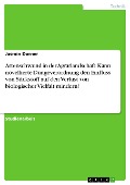 Cover-Bild zum Titel 'Artenschwund in der Agrarlandschaft. Kann novellierte Düngeverordnung den Einfluss von Stickstoff auf den Verlust von biologischer Vielfalt mindern?' von 'Jasmin Dorner'