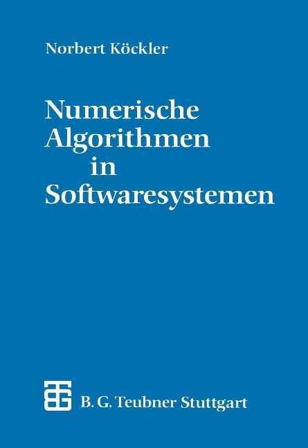 Numerische Algorithmen in Softwaresystemen - 