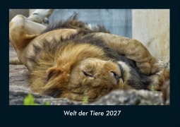 Cover-Bild zum Titel 'Welt der Tiere 2027 Fotokalender DIN A4' von 'Tobias Schmitt, Kevin Heber'