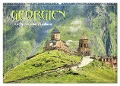Georgien - Kirchen Klöster Kaukasus (Wandkalender 2025 DIN A2 quer), CALVENDO Monatskalender - Dirk Stamm