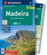 Cover-Bild zum Titel 'KOMPASS Wanderführer Madeira mit Porto Santo, 60 Touren mit Extra-Tourenkarte' von 'Peter Mertz'