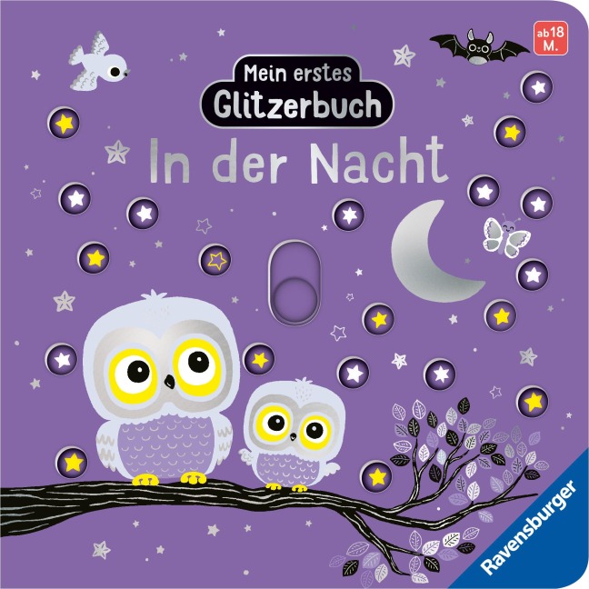 Mein erstes Glitzerbuch - In der Nacht - Emiri Hayashi