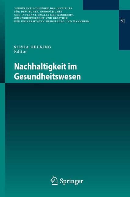 Nachhaltigkeit im Gesundheitswesen - 