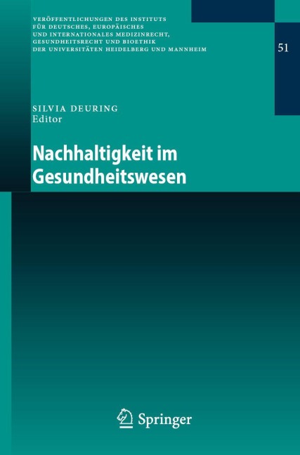 Nachhaltigkeit im Gesundheitswesen - 