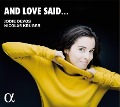 Cover-Bild zum Titel 'And Love said...-Lieder' von 'Jodie/Krüger Devos'