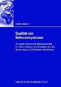 Cover-Bild zum Titel 'Qualität von Softwaresystemen' von 'Stefan Malich'