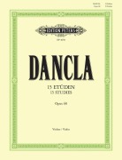 Cover-Bild zum Titel '15 Etüden für Violine mit Begleitung einer zweiten Violine op. 68' von 'Charles Dancla'